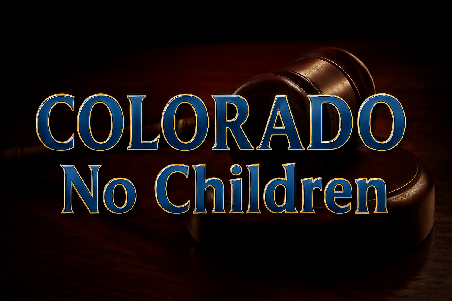 Colorado Divorce Kit No Children