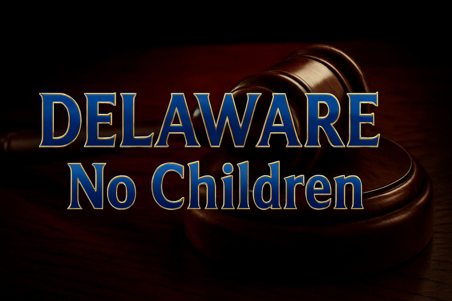 Delaware Divorce Kit No Children