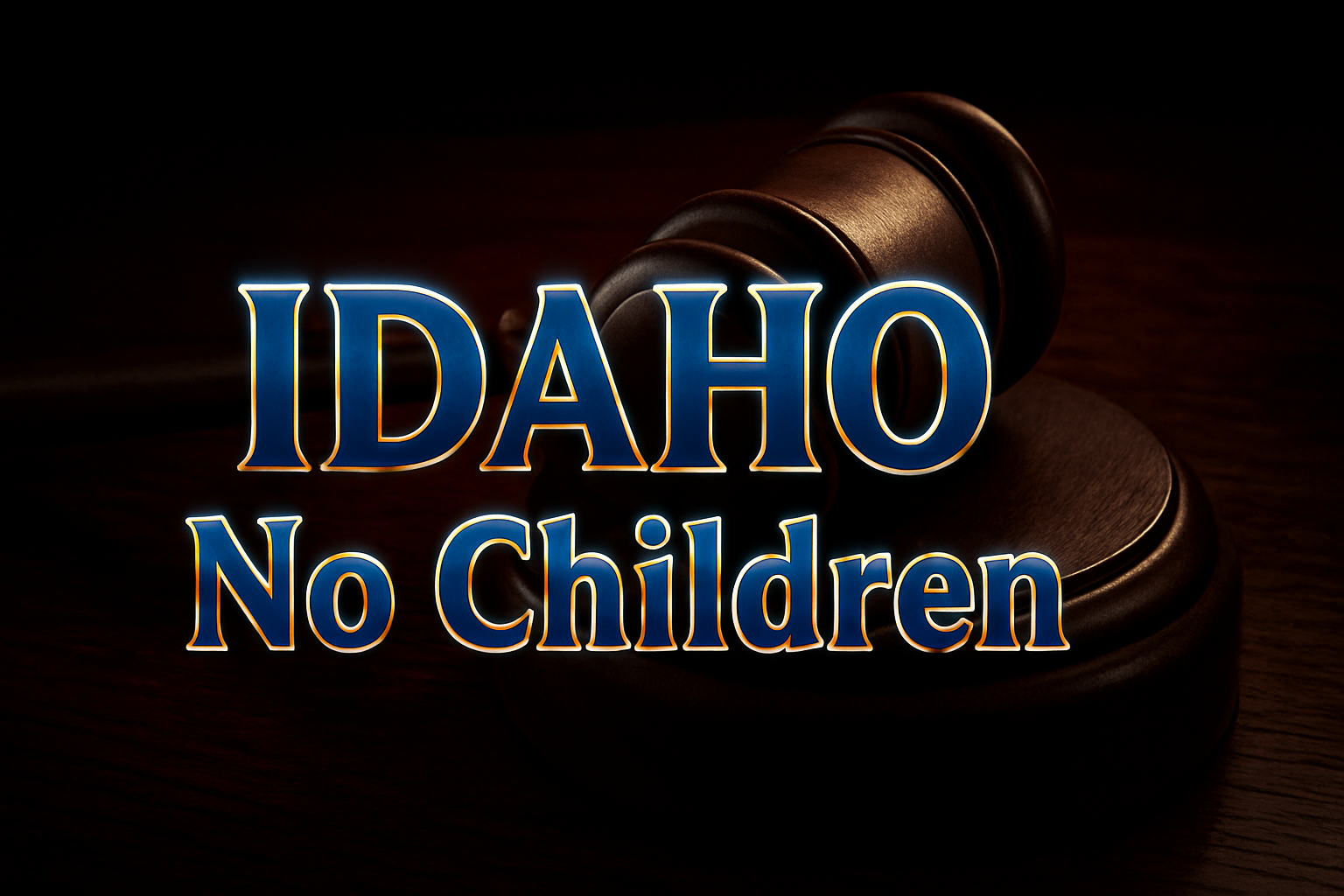 Idaho Divorce Kit No Children