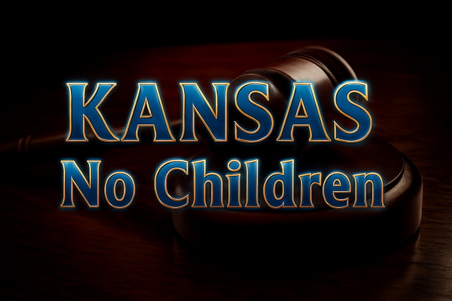 Kansas Divorce Kit No Children