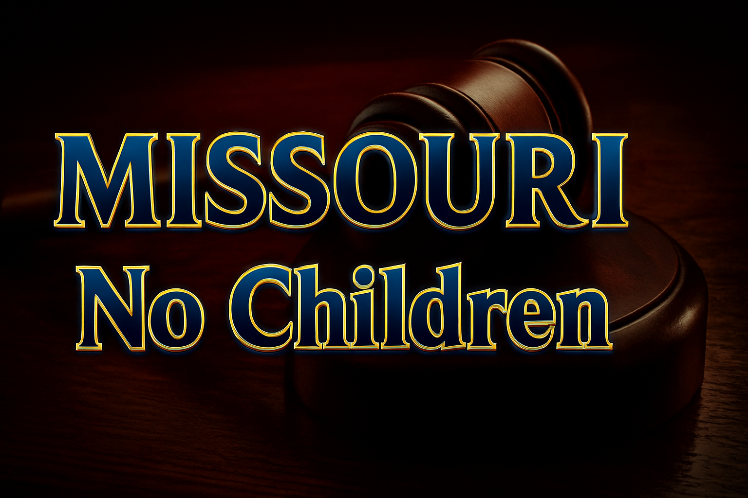 Missouri Divorce Kit No Children