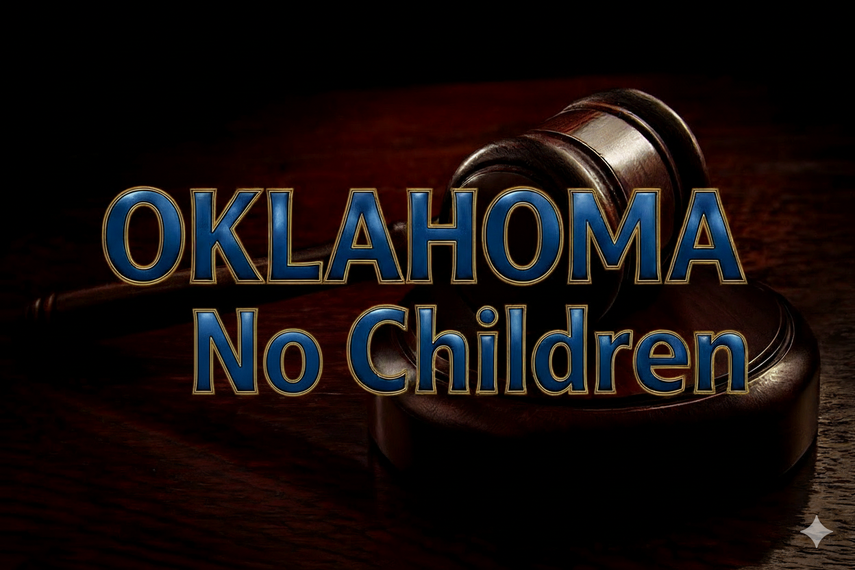 Oklahoma Divorce Kit No Children