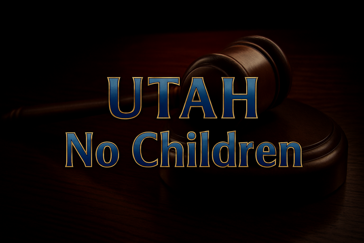 Utah Divorce Kit No Children