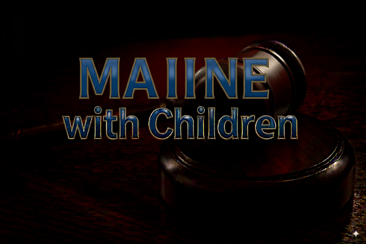 Maine Divorce Kit With Children